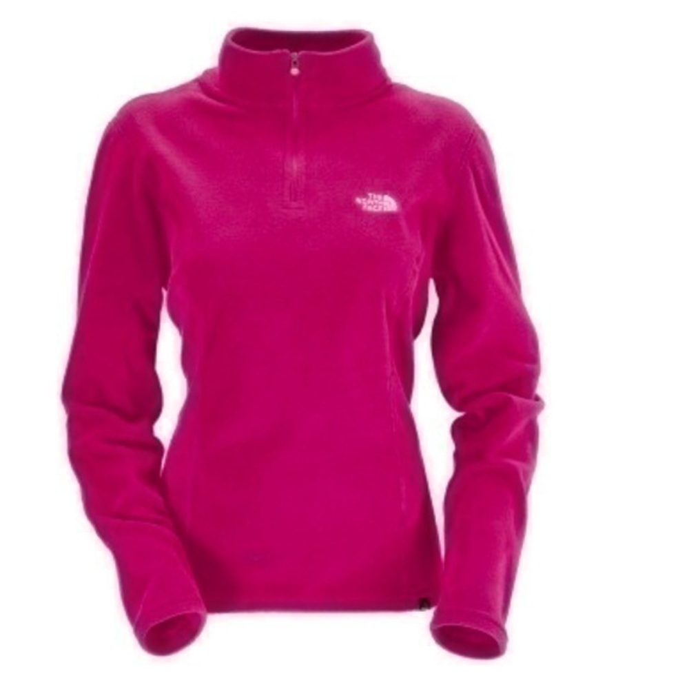 Women’s The North Face Fleece 1/4 Zip Jacket Pink